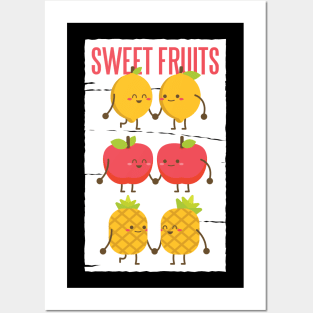 Fruity Buddies Delight Posters and Art